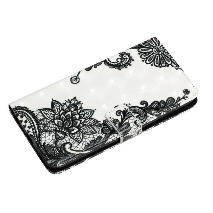 For Samsung Galaxy S25 Ultra 5G Oil Embossed 3D Drawing Leather Phone Case(Lace Flower) - Galaxy S25 Ultra 5G Cases by PMC TechLife | Online Shopping South Africa | PMC TechLife | Buy Now Pay Later Mobicred