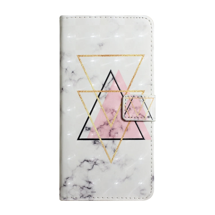 For Samsung Galaxy S25 Ultra 5G Oil Embossed 3D Drawing Leather Phone Case(Triangular Marble) - Galaxy S25 Ultra 5G Cases by PMC TechLife | Online Shopping South Africa | PMC TechLife | Buy Now Pay Later Mobicred