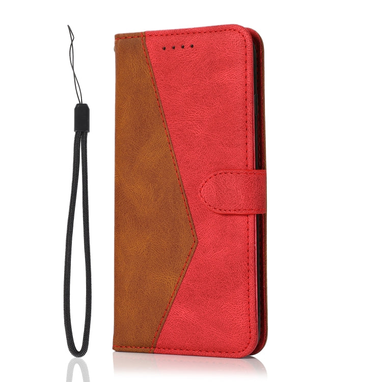 For Samsung Galaxy S25 Ultra 5G Dual-color Stitching Leather Phone Case(Brown Red) - Galaxy S25 Ultra 5G Cases by PMC TechLife | Online Shopping South Africa | PMC TechLife | Buy Now Pay Later Mobicred