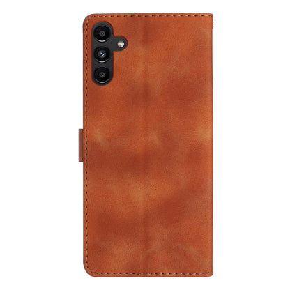 For Samsung Galaxy S25+ 5G Flower Butterfly Embossing Pattern Leather Phone Case(Brown) - Galaxy S25+ 5G Cases by PMC Jewellery | Online Shopping South Africa | PMC Jewellery | Buy Now Pay Later Mobicred