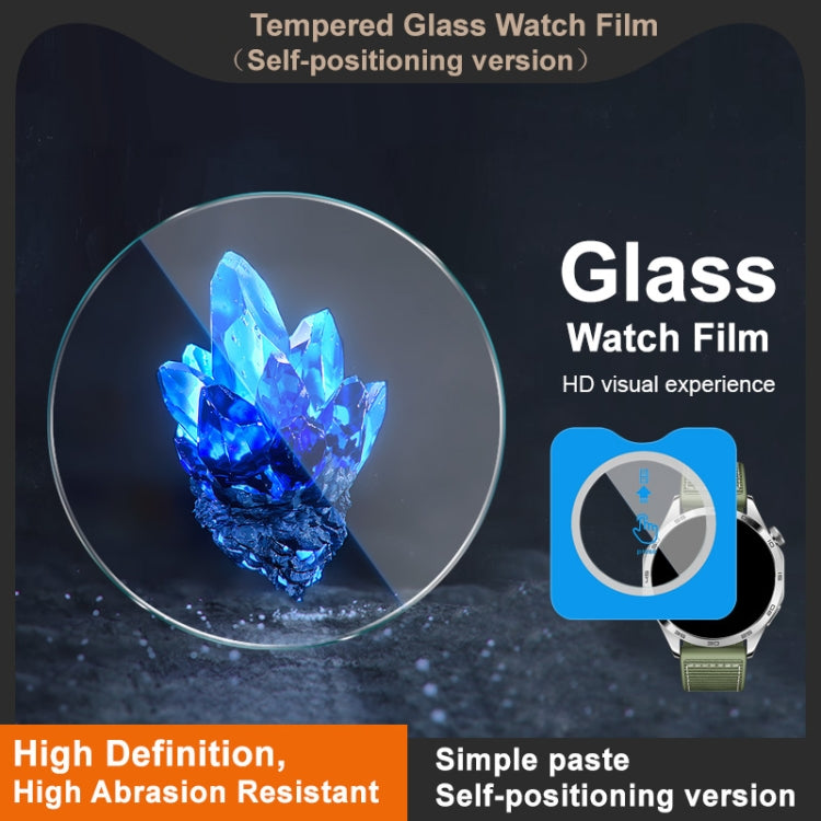 For Huawei Watch GT 5 Pro 42mm imak Tempered Glass Watch Film, Self-positioning Version - free shipping - PMC TechLife - Order now!