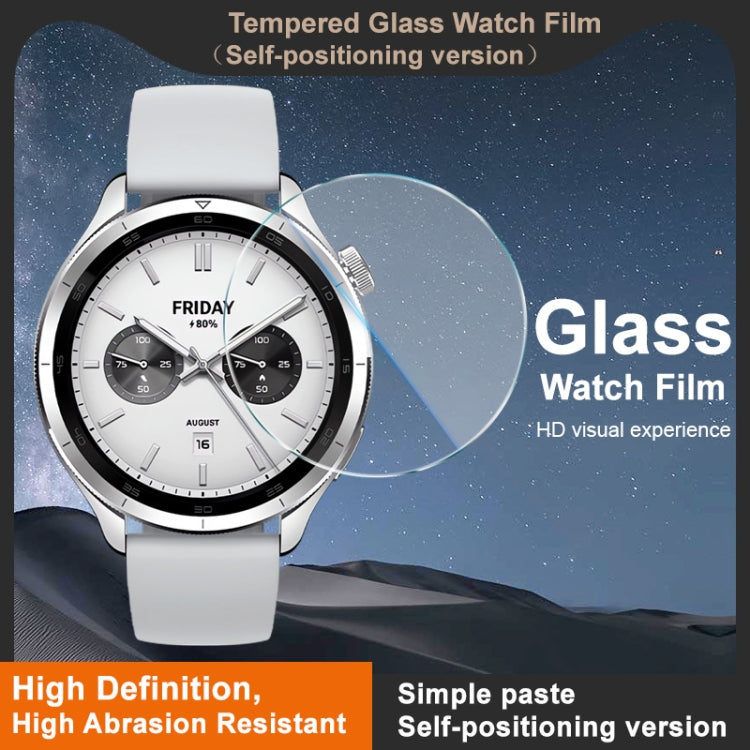 For Xiaomi Watch S4 imak Tempered Glass Watch Film, Self-positioning Version - free shipping - PMC TechLife - Order now!
