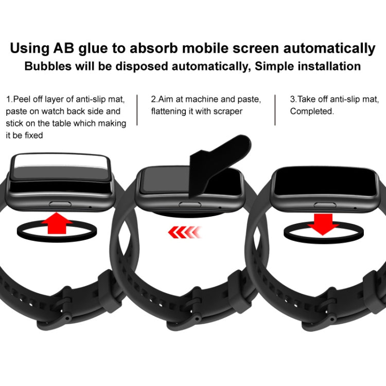 For Huawei Watch Fit3 imak Organic Glass Material HD Watch Protective Film - free shipping - PMc TechLife - Order now!