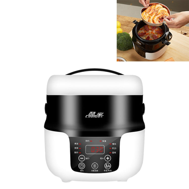 COOLBOX Vehicle Multi-function Mini Rice Cooker Capacity: 2.0L, Version:24V Standard - Rice Cookers by PMC Jewellery | Online Shopping South Africa | PMC Jewellery | Buy Now Pay Later Mobicred