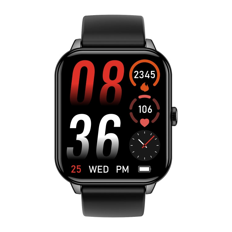 CY13 1.9 inch IPS Square Screen Smart Watch Supports Bluetooth Calls / Health Monitoring(Black) - free shipping - PMC TechLife - Order now!