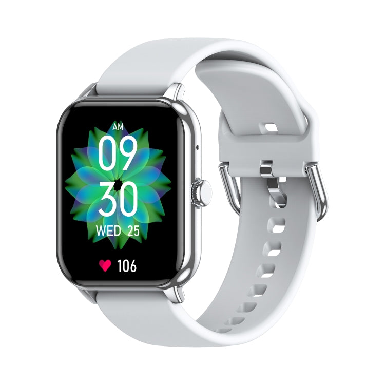 CY13 1.9 inch IPS Square Screen Smart Watch Supports Bluetooth Calls / Health Monitoring(Silver) - Smart Watches by PMC TechLife | Online Shopping South Africa | PMC TechLife | Buy Now Pay Later Mobicred