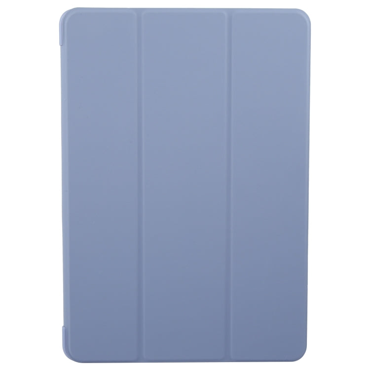 For Huawei MatePad 11.5 S GEBEI 3-folding Holder Shockproof Flip Leather Tablet Case(Purple) - free shipping - PMc TechLife - Order now!