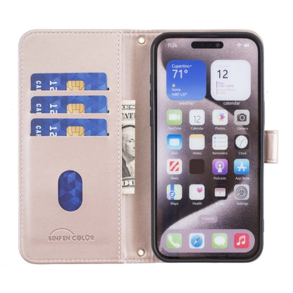 For Google Pixel 9 Square Texture Leather Phone Case(Rose Gold) - Google Cases by PMC Jewellery | Online Shopping South Africa | PMC Jewellery | Buy Now Pay Later Mobicred