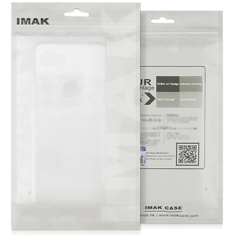 For Google Pixel 9 Pro IMAK UX-5 Series Transparent Shockproof TPU Protective Phone Case(Transparent  Black) - Google Cases by imak | Online Shopping South Africa | PMC TechLife | Buy Now Pay Later Mobicred