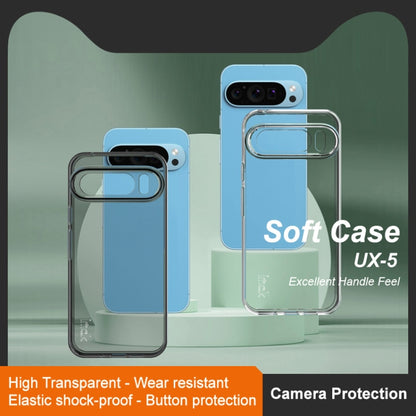 For Google Pixel 9 Pro XL IMAK UX-5 Series Transparent Shockproof TPU Protective Phone Case(Transparent) - Google Cases by imak | Online Shopping South Africa | PMC Jewellery | Buy Now Pay Later Mobicred