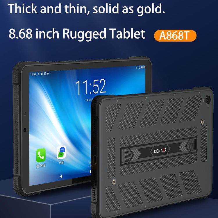 CENAVA A868T IP68 Rugged Tablet PC, 6GB+128GB, 8.68 inch Android 13 MT8788 Octa Core, 4G Network(US Plug) - free shipping - PMC Jewellery - Order now!