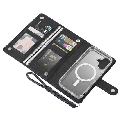 For iPhone 13 ViLi GHA-C Series RFID MagSafe Magnetic Flip Leather Phone Case(Black) - iPhone 13 Cases by ViLi | Online Shopping South Africa | PMC Jewellery | Buy Now Pay Later Mobicred