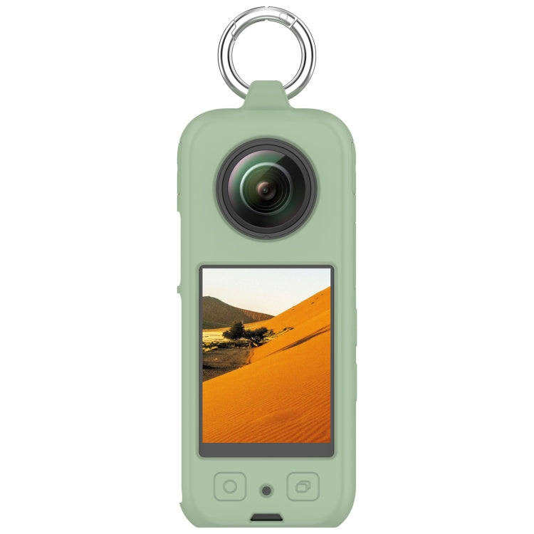 For Insta 360 X4 Portable Silicone Protective Case(Ice Green) - Case & Bags by PMC Jewellery | Online Shopping South Africa | PMC Jewellery | Buy Now Pay Later Mobicred