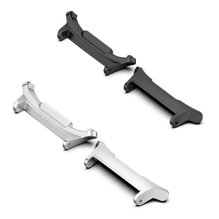 For Samsung Galaxy Watch Ultra 47mm 1 Pair 22mm Zinc Alloy Metal Watch Band Connector(Silver) - Watch Bands by PMc TechLife | Online Shopping South Africa | PMc TechLife | Buy Now Pay Later Mobicred