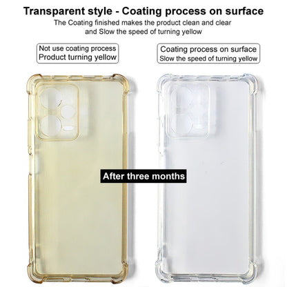 For Google Pixel 9 / Pixel 9 Pro imak Shockproof Airbag TPU Phone Case(Transparent Black) - Google Cases by imak | Online Shopping South Africa | PMC Jewellery | Buy Now Pay Later Mobicred