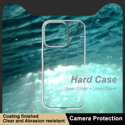 For iPhone 16 Pro IMAK Wing II Wear-resisting Crystal Phone Case - iPhone 16 Pro Cases by imak | Online Shopping South Africa | PMC Jewellery | Buy Now Pay Later Mobicred