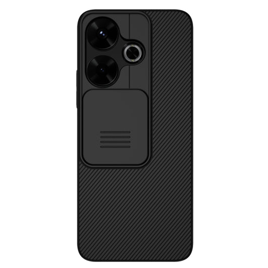 For Redmi Note 13R 5G / 13 4G NILLKIN Black Mirror Series Camshield PC Phone Case(Black) - Redmi 13 Cases by NILLKIN | Online Shopping South Africa | PMC Jewellery | Buy Now Pay Later Mobicred