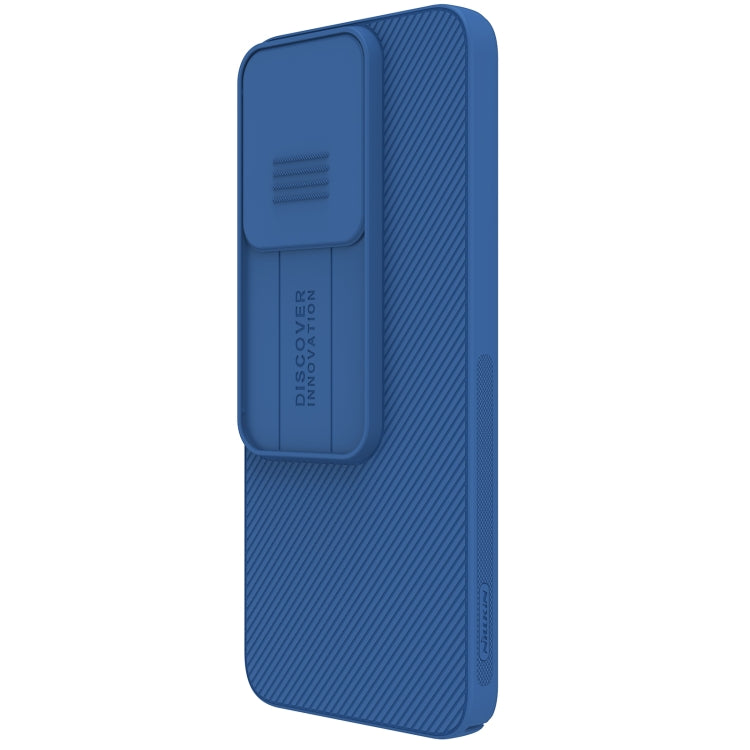 For Xiaomi Poco M6 4G NILLKIN Black Mirror Series Camshield PC Phone Case(Blue) - Xiaomi Cases by NILLKIN | Online Shopping South Africa | PMC Jewellery | Buy Now Pay Later Mobicred