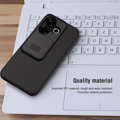 For Xiaomi Poco M6 4G NILLKIN Black Mirror Series Camshield PC Phone Case(Black) - Xiaomi Cases by NILLKIN | Online Shopping South Africa | PMC Jewellery | Buy Now Pay Later Mobicred