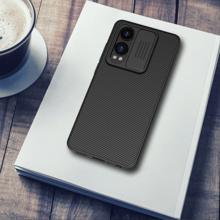 For OnePlus Nord CE4 Lite / OPPO K12x NILLKIN Black Mirror Series Camshield PC Phone Case(Black) - OnePlus Cases by NILLKIN | Online Shopping South Africa | PMC Jewellery | Buy Now Pay Later Mobicred