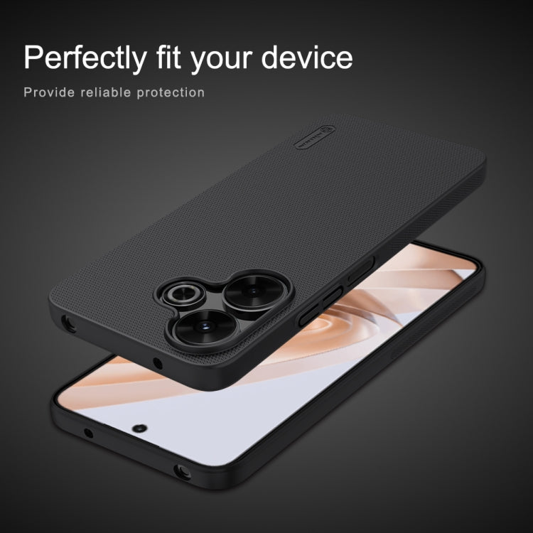 For Xiaomi Poco M6 4G NILLKIN Frosted PC Phone Case(Blue) - free shipping - PMC Jewellery - Order now!