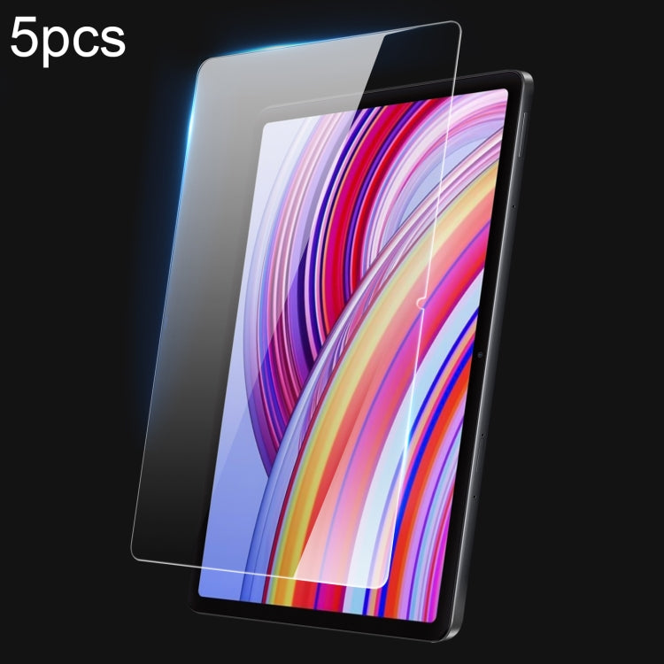 For Redmi Pad Pro 12.1 4G / 5G 5pcs DUX DUCIS 0.33mm 9H HD Full Screen Tempered Glass Film - free shipping - PMC Jewellery - Order now!