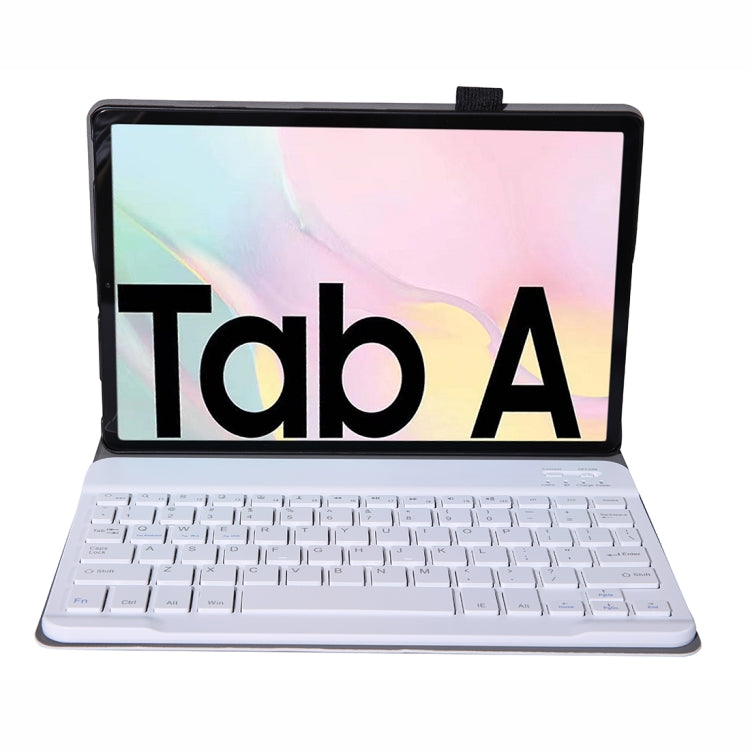 A500 For Samsung Galaxy Tab A7 T500/T505 10.4 inch 2020 Detachable Bluetooth Keyboard Ultrathin Horizontal Flip Leather Tablet Case with Holder & Elastic Band(Gold) - Samsung Keyboard by PMC TechLife | Online Shopping South Africa | PMC TechLife