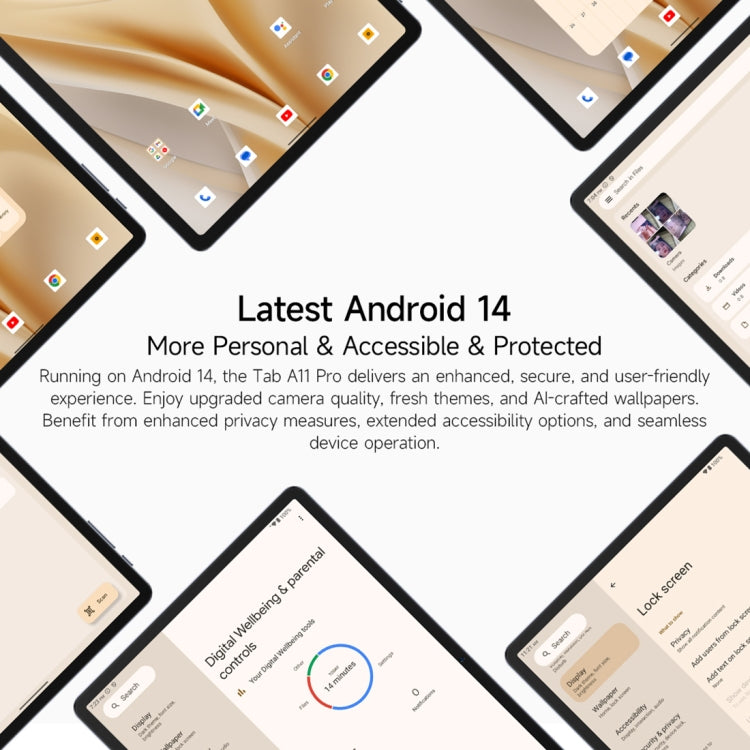 [HK Warehouse] Ulefone Tab A11 Pro Tablet PC, 8GB+256GB, 11 inch Android 14 MediaTek Helio G99 Octa Core 4G Network, EU Plug(Space Gray) - Other by Ulefone | Online Shopping South Africa | PMC Jewellery | Buy Now Pay Later Mobicred