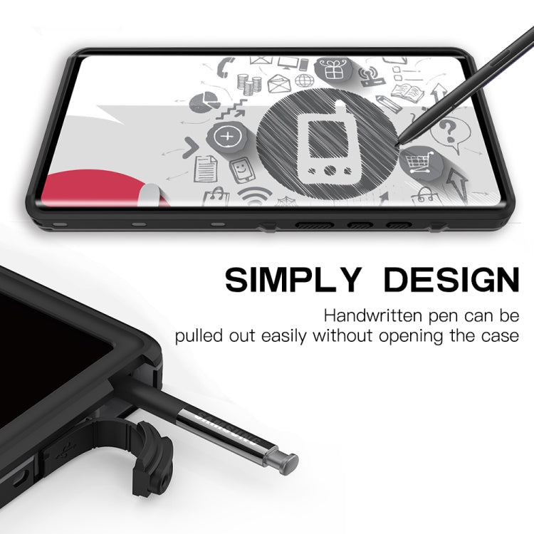 For Samsung Galaxy Note20 5G RedPepper Shockproof Scratchproof Dust-proof PC + TPU Protective Case(Black) - free shipping - PMc TechLife - Order now!
