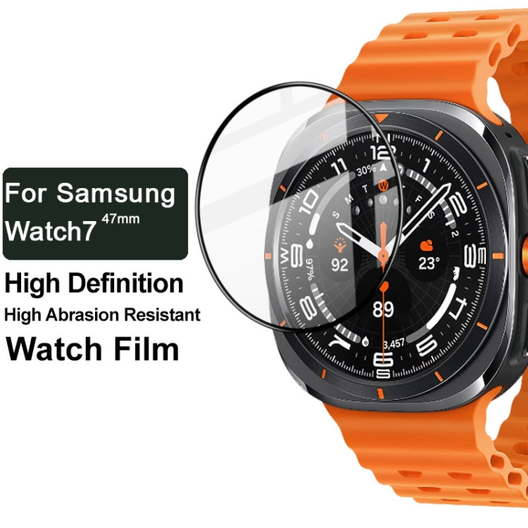 For Samsung Watch Ultra 47mm IMAK Plexiglass HD Watch Protective Film - free shipping - PMc TechLife - Order now!