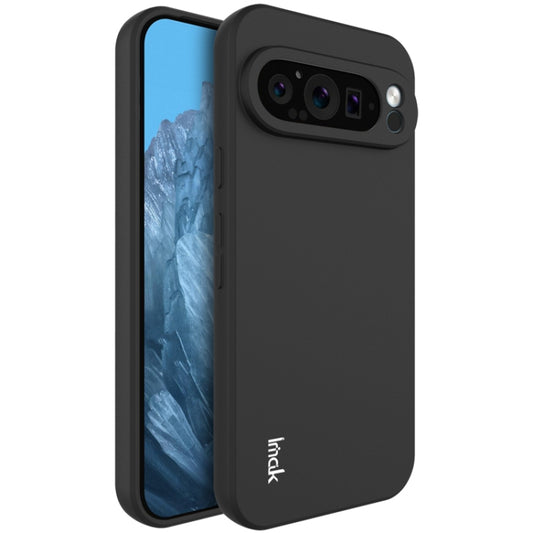 For Google Pixel 9 Pro XL IMAK UC-3 Series Shockproof Frosted TPU Phone Case(Black) - Google Cases by imak | Online Shopping South Africa | PMC Jewellery | Buy Now Pay Later Mobicred