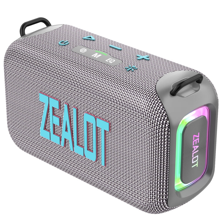 Zealot S85 50W Outdoor Waterproof Portable Bluetooth Speaker(Grey) - Waterproof Speaker by ZEALOT | Online Shopping South Africa | PMC Jewellery | Buy Now Pay Later Mobicred