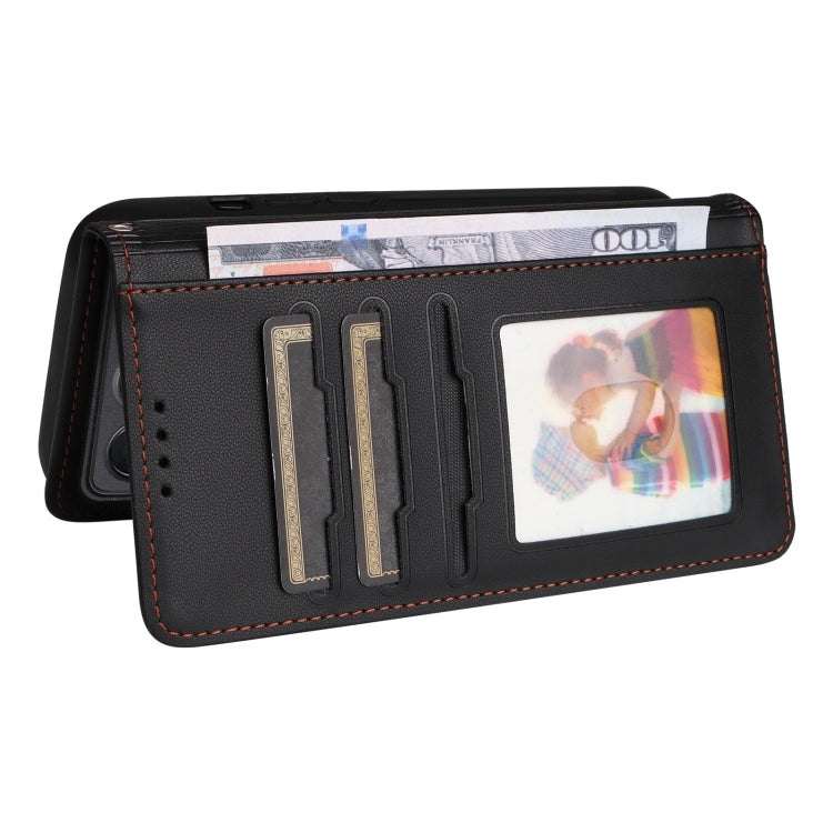 For Redmi K70 / K70 Pro BETOPNICE BN-005 2 in 1 Detachable Imitate Genuine Leather Phone Case(Black) - Xiaomi Cases by BETOPNICE | Online Shopping South Africa | PMC Jewellery | Buy Now Pay Later Mobicred
