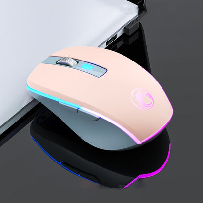 iMICE G903 2.4G Single Mode 6-key Silent Wireless Gaming Mouse(Pink) - Wireless Mice by iMICE | Online Shopping South Africa | PMC Jewellery | Buy Now Pay Later Mobicred