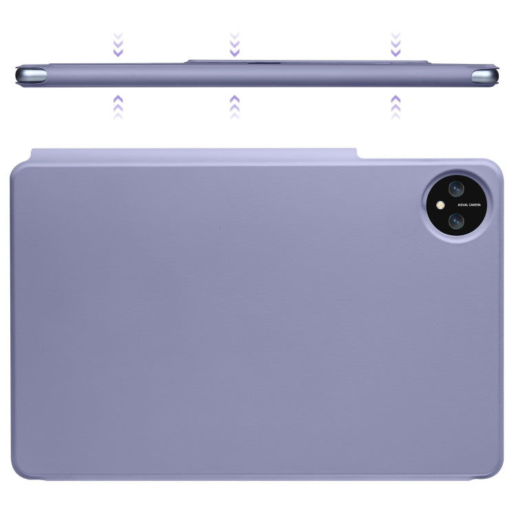 For Huawei MatePad Pro 11 2024 / 2022 Fixed Buckle Magnetic Deformation Leather Tablet Case(Lavender Purple) - Huawei by PMC Jewellery | Online Shopping South Africa | PMC Jewellery | Buy Now Pay Later Mobicred