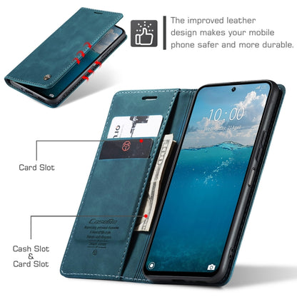 For Redmi 13 CaseMe 013 Multifunctional Horizontal Flip Leather Phone Case(Blue) - Redmi 13 Cases by CaseMe | Online Shopping South Africa | PMC Jewellery | Buy Now Pay Later Mobicred