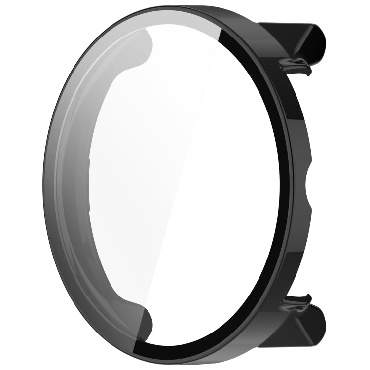 For Suunto Race S PC + Tempered Glass Film Integrated Watch Protective Case(Black) - Watch Case by PMC TechLife | Online Shopping South Africa | PMC TechLife | Buy Now Pay Later Mobicred