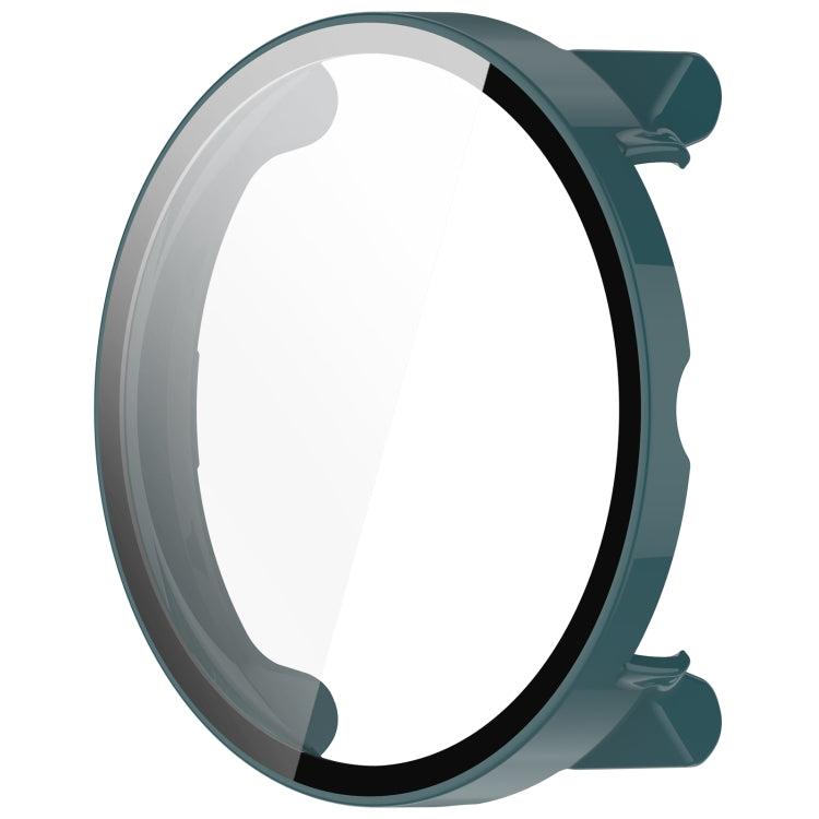 For Suunto Race S PC + Tempered Glass Film Integrated Watch Protective Case(Pine Green) - Watch Case by PMC TechLife | Online Shopping South Africa | PMC TechLife | Buy Now Pay Later Mobicred
