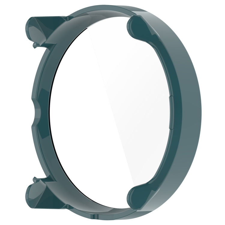 For Suunto Race S PC + Tempered Glass Film Integrated Watch Protective Case(Pine Green) - Watch Case by PMC TechLife | Online Shopping South Africa | PMC TechLife | Buy Now Pay Later Mobicred