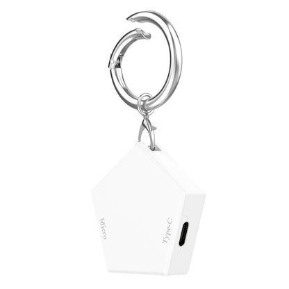 For OnePlus Watch 2R Portable Smart Watch Charger(White) - Charger by PMC Jewellery | Online Shopping South Africa | PMC Jewellery | Buy Now Pay Later Mobicred