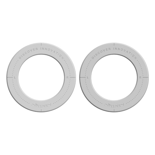 2pcs NILLKIN NKL12 Magnetic Ring Ultra(Grey) - Others Accessories by NILLKIN | Online Shopping South Africa | PMC Jewellery | Buy Now Pay Later Mobicred