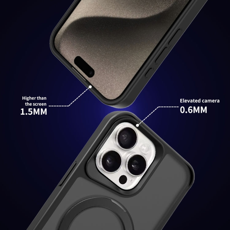 For iPhone 16 Pro Max Invisible Fulcrum Holder MagSafe Phone Case(Black) - free shipping - PMC TechLife - Order now!