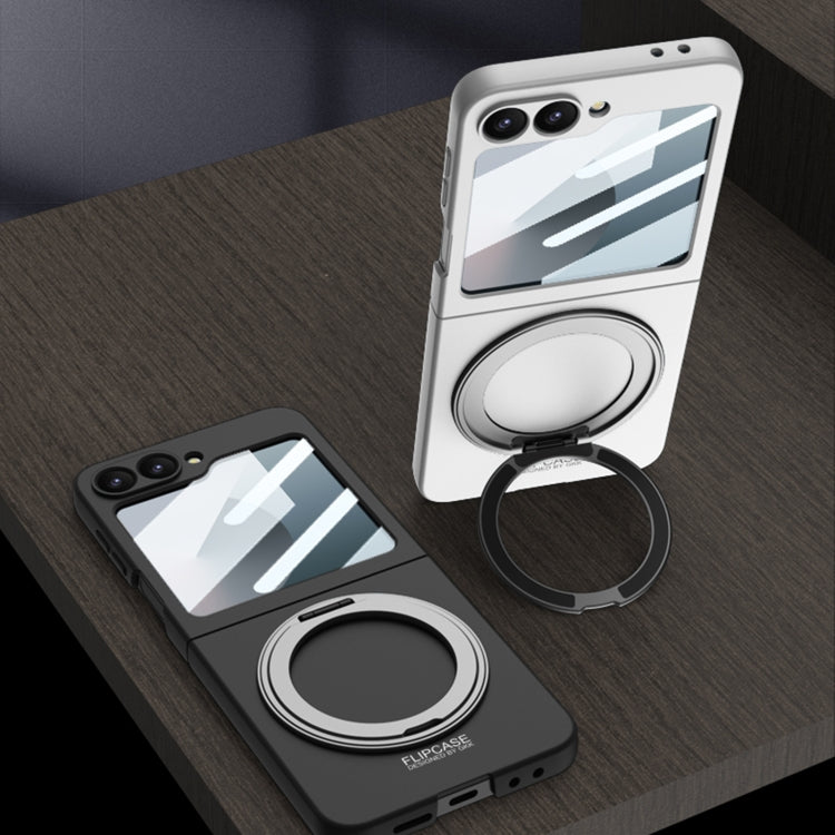 For Samsung Galaxy Z Flip6 / Flip7 FE GKK Integrated Ultra-thin MagSafe Phone Case with Ring Holder(Titanium Grey) - free shipping - PMC Jewellery - Order now!