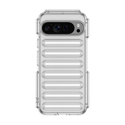 For Google Pixel 9 Pro XL Capsule Series Candy Color TPU Phone Case(Transparent) - Google Cases by PMC Jewellery | Online Shopping South Africa | PMC Jewellery | Buy Now Pay Later Mobicred