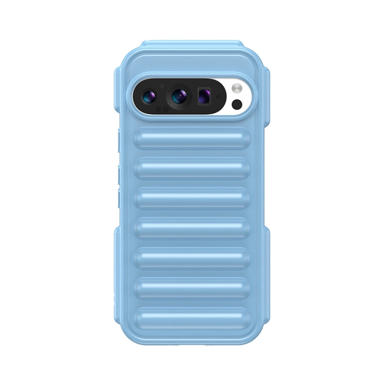 For Google Pixel 9 Pro Capsule Series Candy Color TPU Phone Case(Blue) - Google Cases by PMC Jewellery | Online Shopping South Africa | PMC Jewellery | Buy Now Pay Later Mobicred