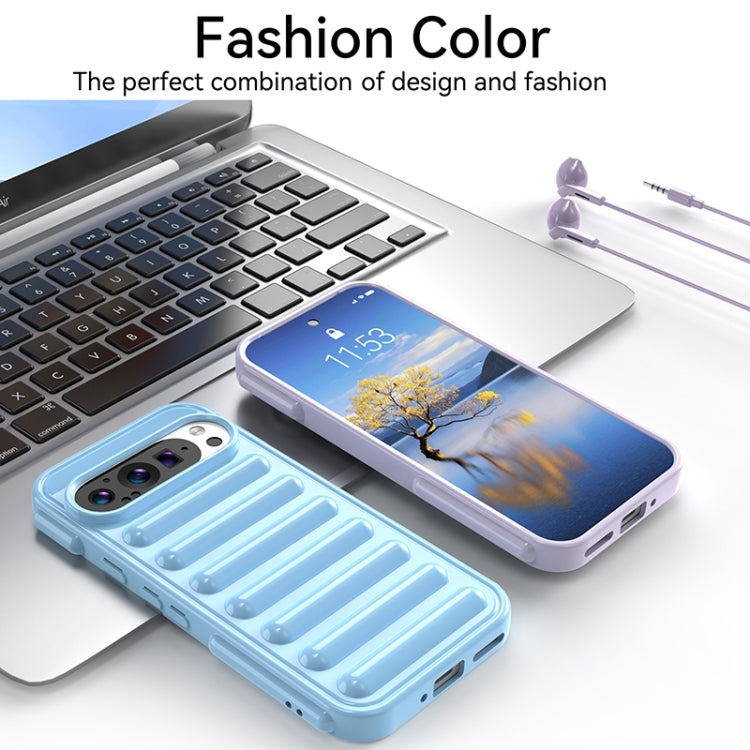 For Google Pixel 9 Capsule Series Candy Color TPU Phone Case(Green) - Google Cases by PMC TechLife | Online Shopping South Africa | PMC TechLife | Buy Now Pay Later Mobicred