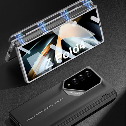 For Samsung Galaxy Z Fold4 GKK Integrated Folding Supercar Phone Case(Titanium Grey) - Galaxy Z Fold4 5G Cases by GKK | Online Shopping South Africa | PMC Jewellery | Buy Now Pay Later Mobicred