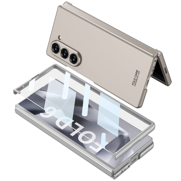 For Samsung Galaxy Z Fold6 GKK Integrated Unbounded Ultra-thin All-inclusive Phone Case(Titanium Grey) - Galaxy Z Fold6 5G Cases by GKK | Online Shopping South Africa | PMC Jewellery | Buy Now Pay Later Mobicred