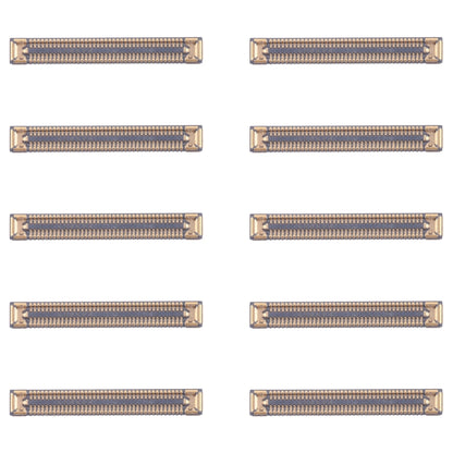 For Samsung Galaxy A54 SM-A546B 10pcs Motherboard LCD Display FPC Connector - Galaxy A Series Parts by PMC Jewellery | Online Shopping South Africa | PMC Jewellery | Buy Now Pay Later Mobicred