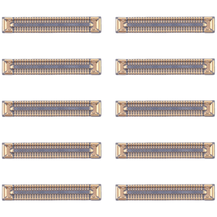 For Samsung Galaxy S22 Ultra 5G SM-S908B 10pcs Motherboard LCD Display FPC Connector - Galaxy S Series Parts by PMC Jewellery | Online Shopping South Africa | PMC Jewellery | Buy Now Pay Later Mobicred